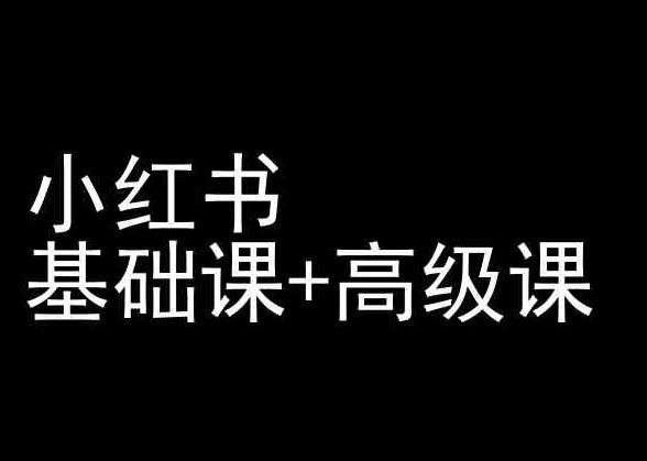 小红书基础课+高级课-小红书运营教程-云库资源