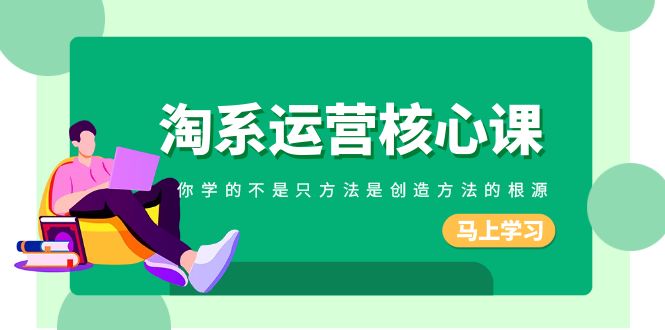 （8392期）淘系-运营核心课，你学的不是只方法是创造方法的根源（190节课）-云库资源