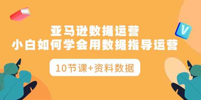 （10158期）亚马逊数据运营，小白如何学会用数据指导运营（10节课+资料数据）-云库资源