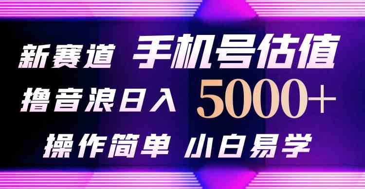 （10154期）抖音不出境直播【手机号估值】最新撸音浪，日入5000+，简单易学，适合…-云库资源