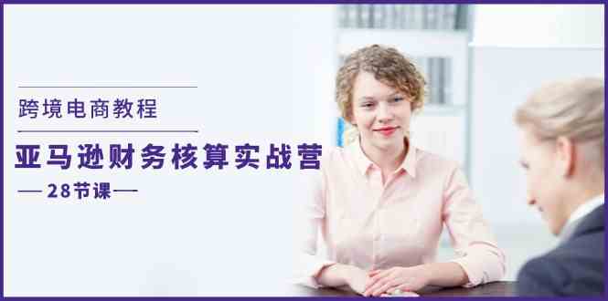跨境电商教程：亚马逊财务核算实战营（28节课）-云库资源