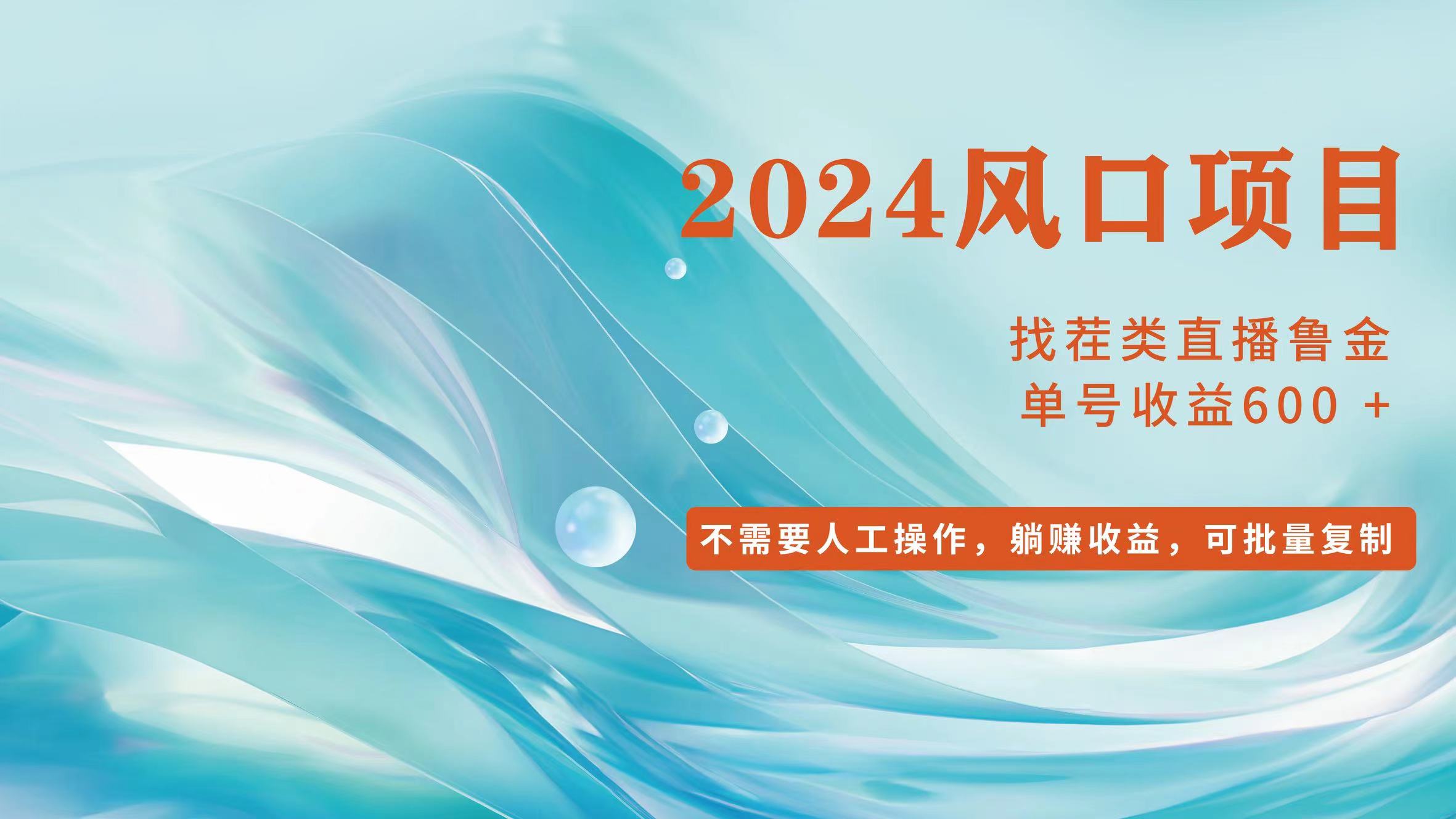 （11868期）小白轻松入手，当天收益600➕，可批量可复制-云库资源