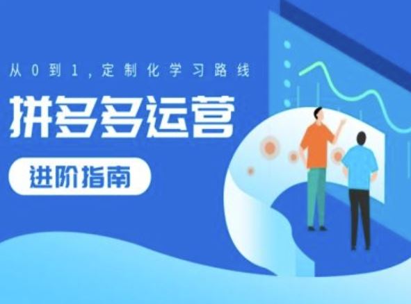 拼多多运营进阶指南，从0到1定制化学习路线-云库资源