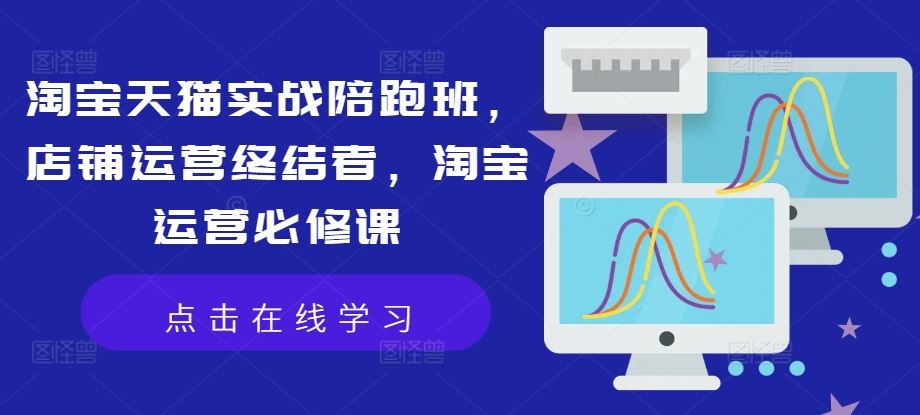淘宝天猫实战陪跑班，店铺运营终结者，淘宝运营必修课-云库资源