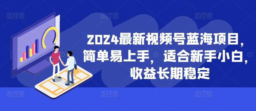 2024最新视频号蓝海项目，简单易上手，适合新手小白，收益长期稳定-云库资源