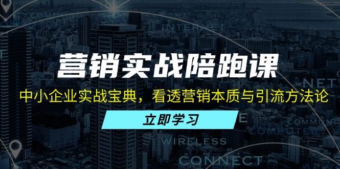 （13146期）营销实战陪跑课：中小企业实战宝典，看透营销本质与引流方法论-云库资源