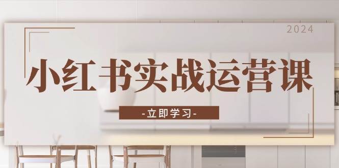 小红书实战运营课：从开通店铺到直播话术，打造爆款笔记与高效直播-云库资源