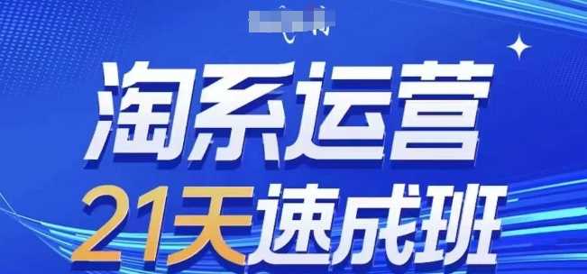 淘系运营21天速成班(更新24年11月)，0基础轻松搞定淘系运营，不做假把式-云库资源