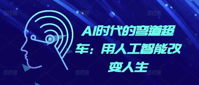 AI时代的弯道超车：用人工智能改变人生-云库资源