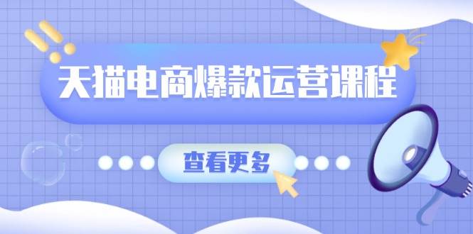 （13910期）天猫电商爆款运营课程，爆款卖点提炼与流量实操，多套模型全面学习-云库资源