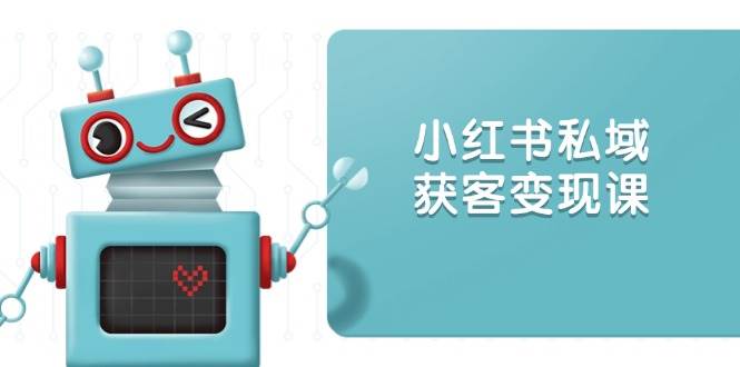 小红书私域获客变现：账号设置/内容创作/规则解读/投放策略/获客技巧等-云库资源