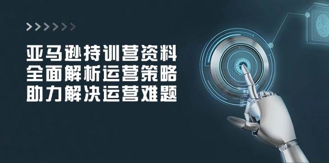 （14033期）亚马逊持训营资料，全面解析运营策略，助力解决运营难题-云库资源
