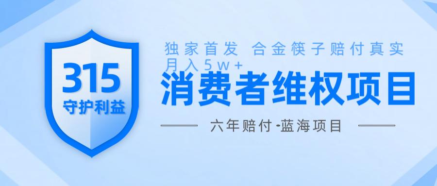 维Q赔付合金筷子玩法小白也能月入5w+风口项目实操-云库资源