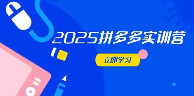 2025拼多多实训营：深度剖析运营关键，助力电商人快速提升-云库资源
