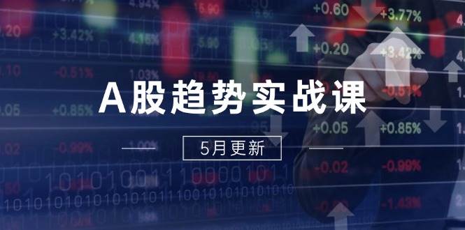 （14808期）A股趋势实战课：主力动向+政策红利，2025全年策略5月更新-云库资源