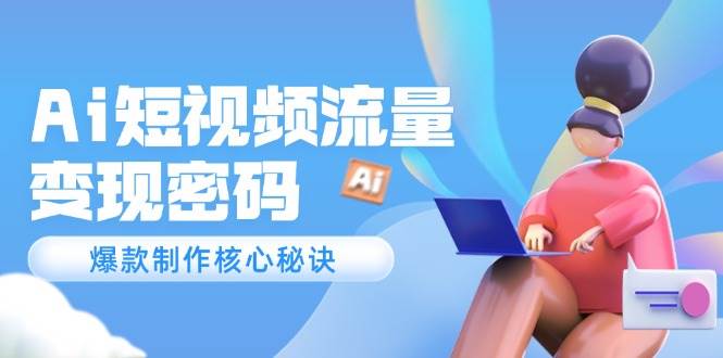 （14875期）Ai短视频流量密码，爆款制作核心秘诀，120万案例深度解析-云库资源